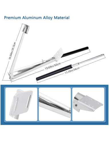 Abridor Automático de Ventanas de Invernadero Timtop 2 Unidades