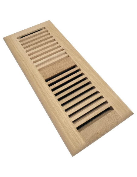 Rejilla de Ventilación de Suelo Homewell 15x30 cm Roble Blanco