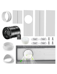 Kit de Ventilación para Ventana Insputer con Ventilador 6"