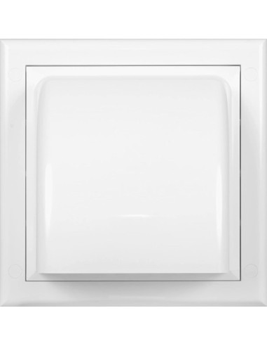 Extractor de Ventilación Awenta 100mm Blanco con Capucha