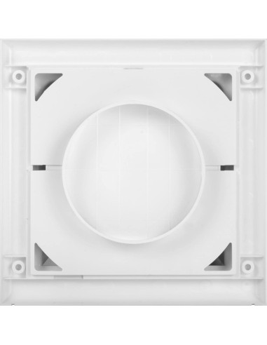 Extractor de Ventilación Awenta 100mm Blanco con Capucha