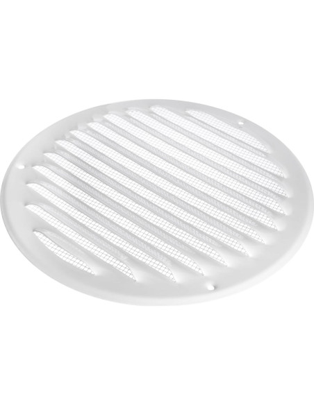 Rejilla de Ventilación Redonda 6" Vent Systems - Paquete de 2 - Blanco