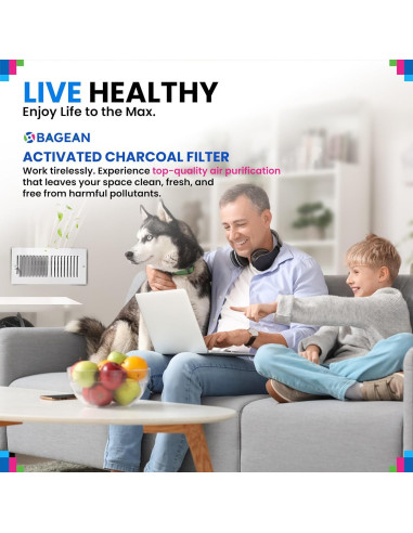 Filtro de Carbono Activado Bagean 121.9 x 40.6 cm - Paquete de 2