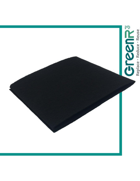 Almohadilla de Carbón Cortable 40x122 cm para Filtros de Aire