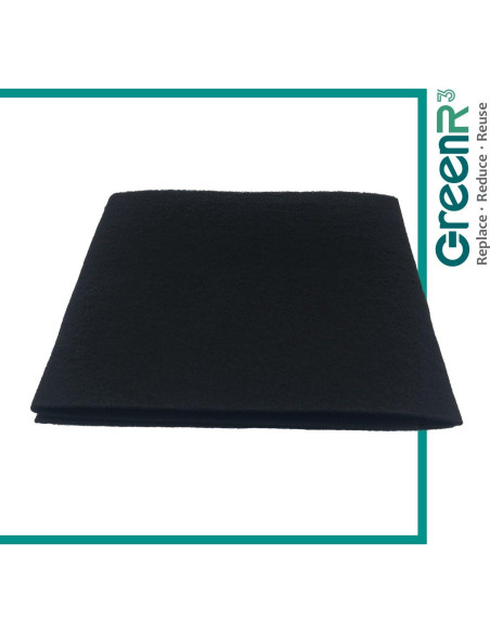 Almohadilla de Carbón Cortable 40x122 cm para Filtros de Aire