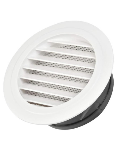 Rejilla de Ventilación Redonda FOCCTS 20.32 cm ABS Blanca