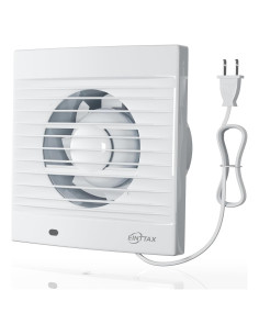 Ventilador de Extracción de Pared EINTTAX 4" 12W 77 CFM Blanco