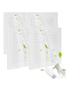 Cubierta de Ventilador de Extractor PTLEVYN 30.48x30.48cm Blanco