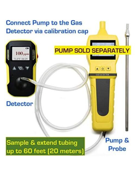 Detector de Monóxido de Carbono Forensics FD | 0-1000 ppm | Calibración NIST Detector de Monóxido de Carbono Forensics FD | 0-1000 ppm | Calibración NIST
