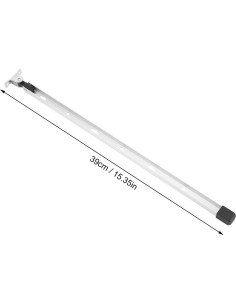 Kit Soporte Ventana Invernadero Aluminio TOPINCN 39cm 2