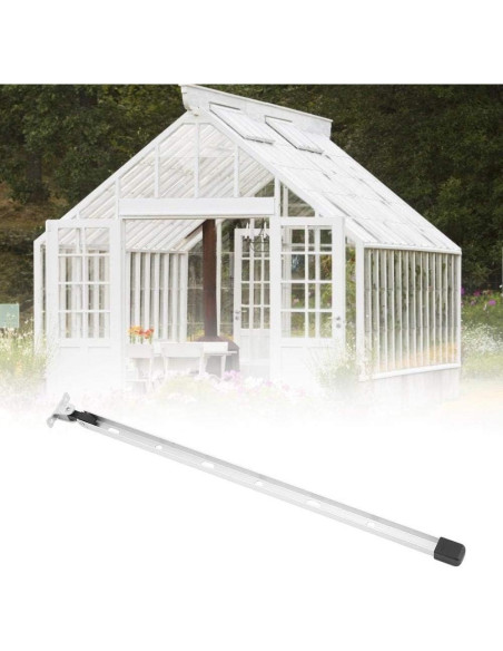 Kit Soporte Ventana Invernadero Aluminio TOPINCN 39cm