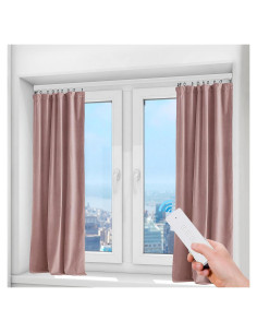 Cortina Motorizada Inteligente AOOCHU GH923 Control Remoto 4.2m