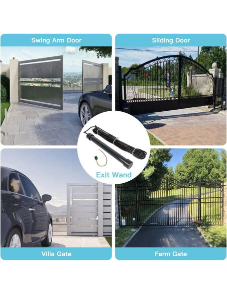 Abridor de Puerta Automático GIANT con Sensor de Vehículos