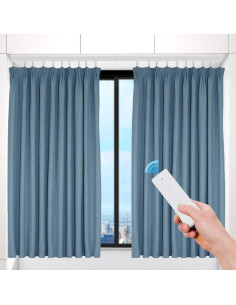 Cortina Motorizada Inteligente AOOCHU GH923 Control Remoto 4.2m 2