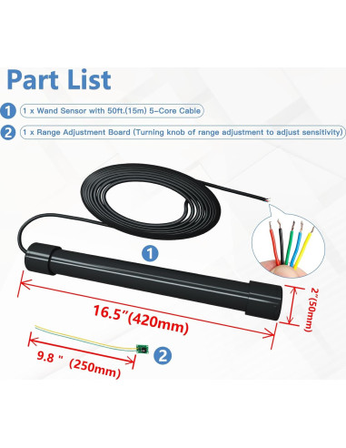 Abridor de Puerta Automático GIANT con Sensor de Vehículos