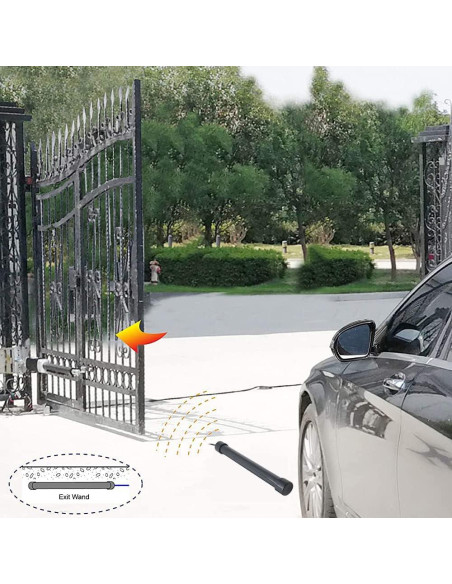 Abridor de Puerta Automático GIANT con Sensor de Vehículos