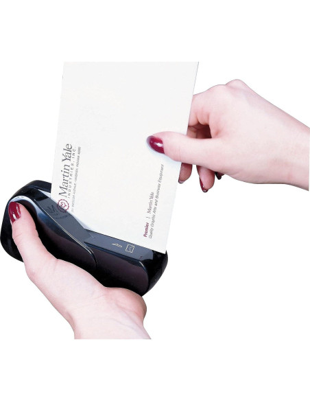 Cortador de Cartas Eléctrico Martin Yale 1624, Negro, Portátil