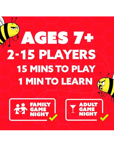 QUOKKA Juego de Mesa Familiar - No Seas el Último - 2 a 15 Jugadores