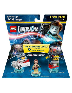Paquete de Nivel LEGO Dimensions Ghostbusters con Peter Venkman