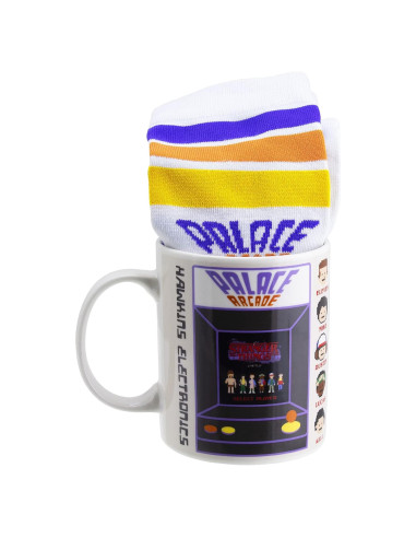 Juego de Taza y Calcetines Stranger Things Paladone 300ml