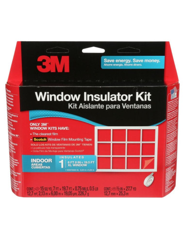Kit Aislante Ventana Interior 3M 2.03m x 5.94m - Ahorra Energía