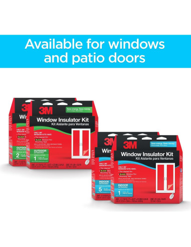 Kit Aislante Ventana Interior 3M 2.03m x 5.94m - Ahorra Energía