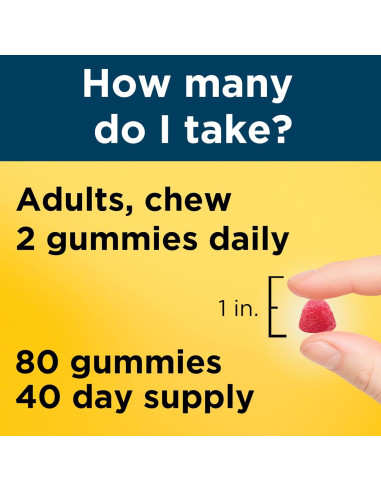 Multivitamina Nature Made para Hombres con Omega-3 80 Gomitas