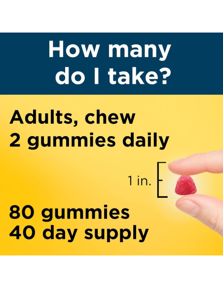 Multivitamina Nature Made para Hombres con Omega-3 80 Gomitas