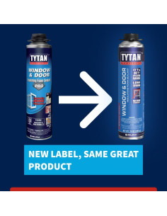 Espuma Selladora Aislante Tytan 24 oz para Ventanas y Puertas 2