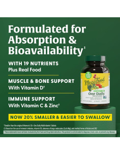 MegaFood Multivitamina Diaria Mujeres 55+ 60 Tabletas 2