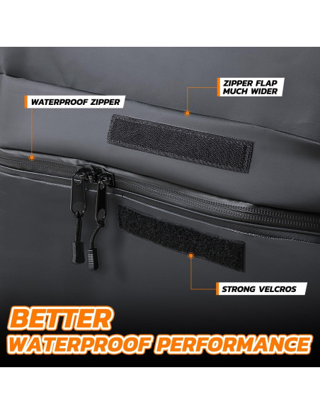 Bolsa de Techo Impermeable DNA MOTORING 120x90x45 cm