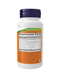 Suplemento TestoJack 200 NOW Foods con Tongkat Ali y Maca - 60 Cápsulas 2