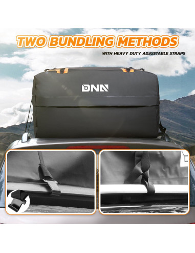 Bolsa de Techo Impermeable DNA MOTORING 120x90x45 cm