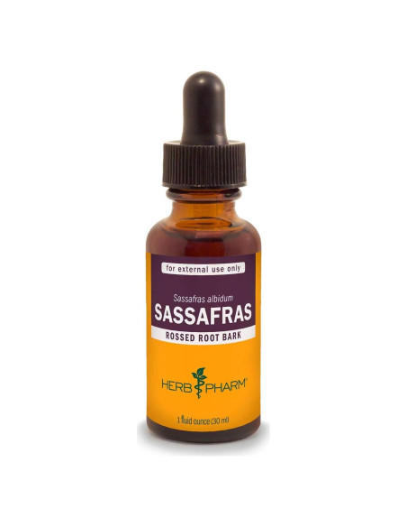 Extracto Líquido de Corteza de Raíz de Sassafras Herb Pharm 30 ml
