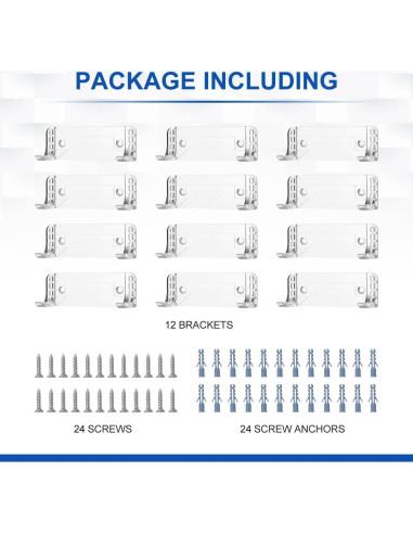 Soporte de Pared LANMU para Autos Lego Speed Champion 12 Pcs