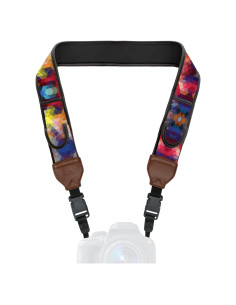 Correa de cámara USA Gear GRCMMS0100GMEW Neopreno Acolchado