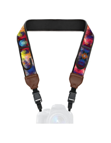 Correa de cámara USA Gear GRCMMS0100GMEW Neopreno Acolchado