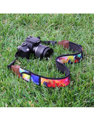 Correa de cámara USA Gear GRCMMS0100GMEW Neopreno Acolchado