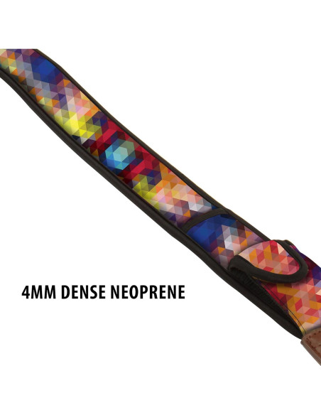 Correa de cámara USA Gear GRCMMS0100GMEW Neopreno Acolchado