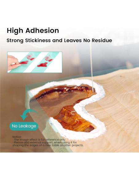 Cinta de Resina Epóxica Resiners 5CM x 36.58M Azul