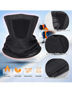 Gaiter de Cuello YANIKY A Prueba de Viento para Invierno 2