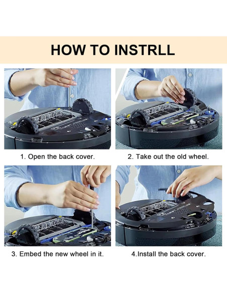 Módulos de Rueda iRobot Roomba Coodss Izquierda y Derecha