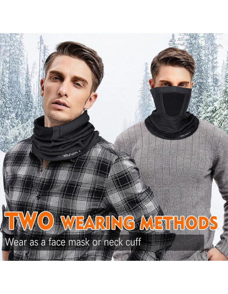 Gaiter de Cuello YANIKY A Prueba de Viento para Invierno