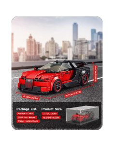 Bloques de Construcción Mould King Veyron 370 Piezas 2