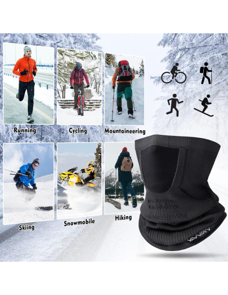 Gaiter de Cuello YANIKY A Prueba de Viento para Invierno