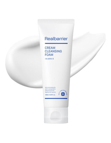 Espuma Limpiadora Facial Real Barrier 120ml Ceramidas Hidratante