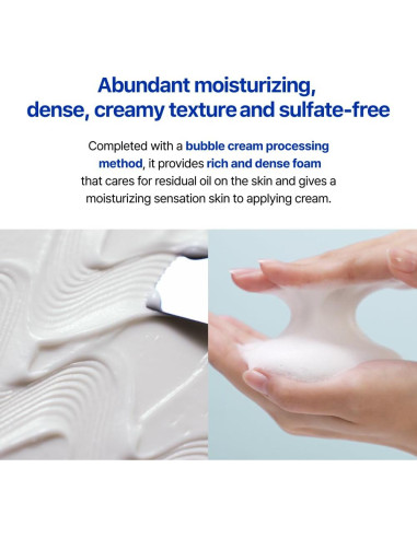 Espuma Limpiadora Facial Real Barrier 120ml Ceramidas Hidratante