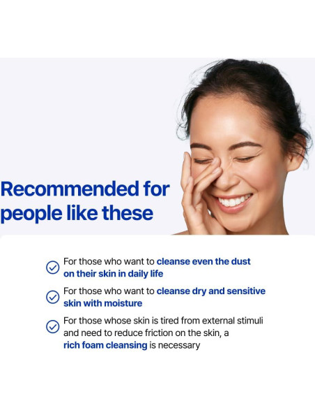 Espuma Limpiadora Facial Real Barrier 120ml Ceramidas Hidratante