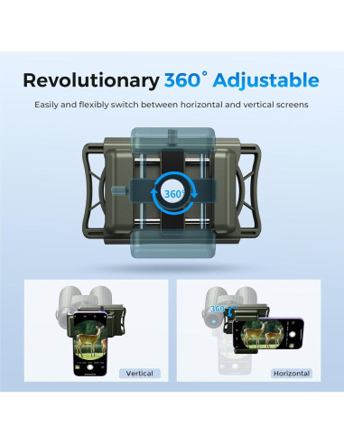 Adaptador de Teléfono para Telescopio Evil Eye 360 Rotatable