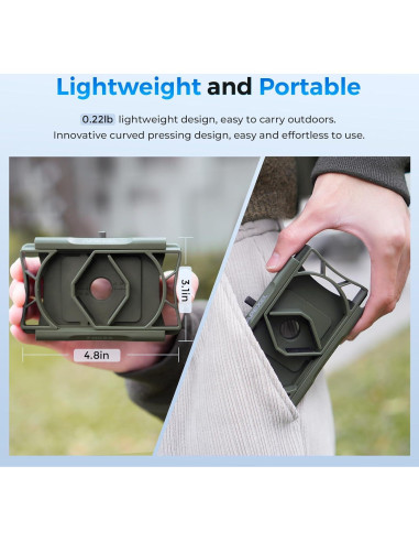 Adaptador de Teléfono para Telescopio Evil Eye 360 Rotatable